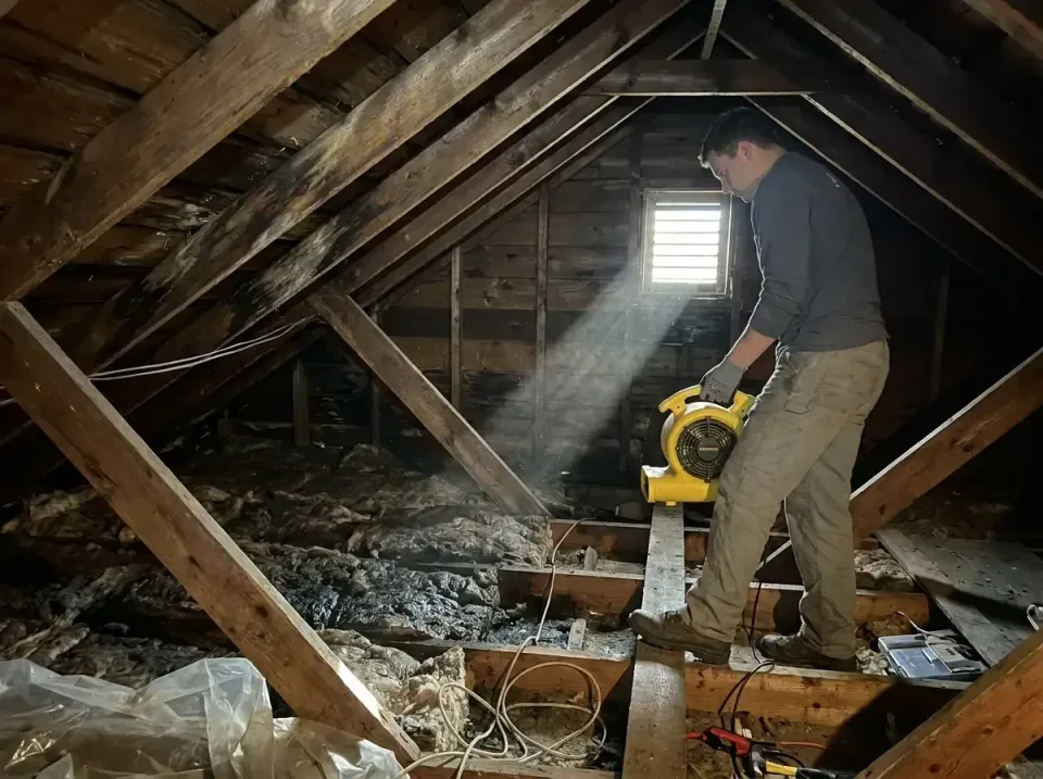 attic-water-damage-drying-proc-007 — frequently asked questions, Emergency Water Extraction & 24/7 Flood Response in Safety…